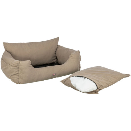 Autositz mit Cord-Optik, taupe