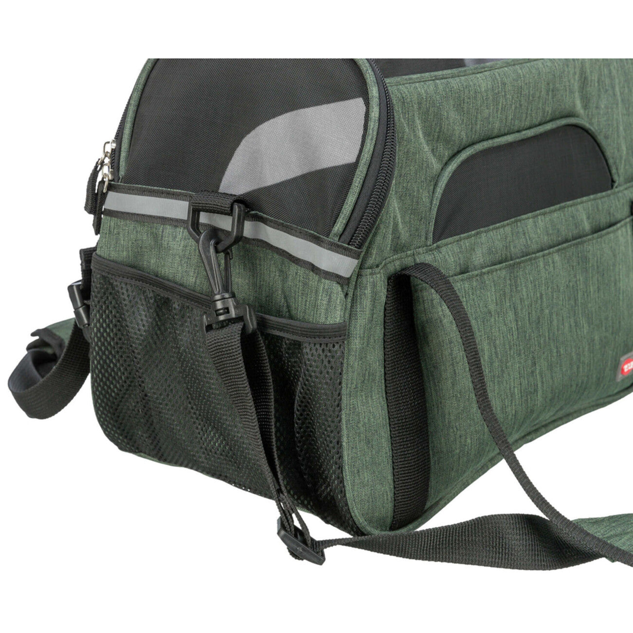 Hundetasche Madison – 19 × 28 × 42 cm, olivegrün, bis 5 kg
