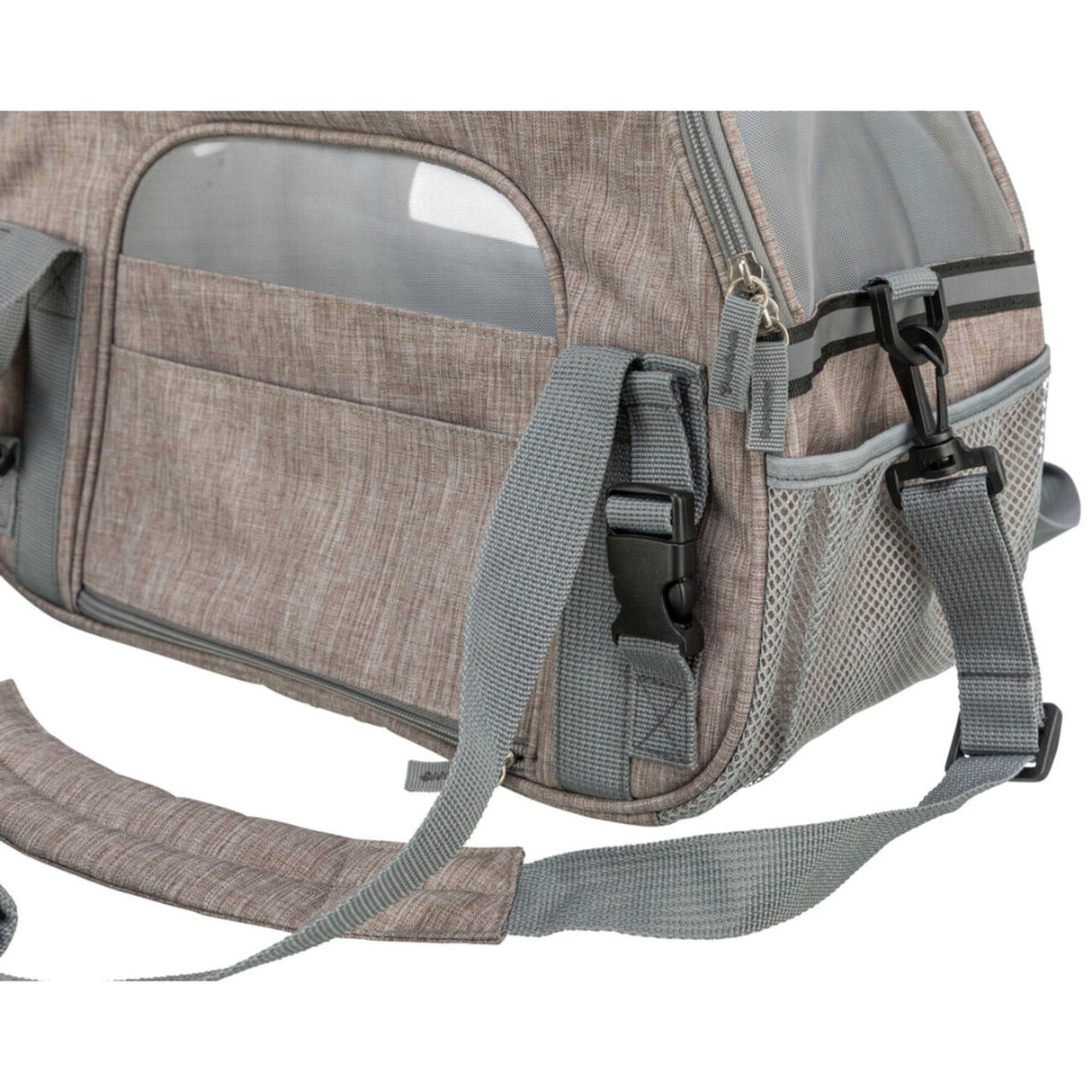 Hundetasche Madison – 19 × 28 × 42 cm, sand, bis 5 kg