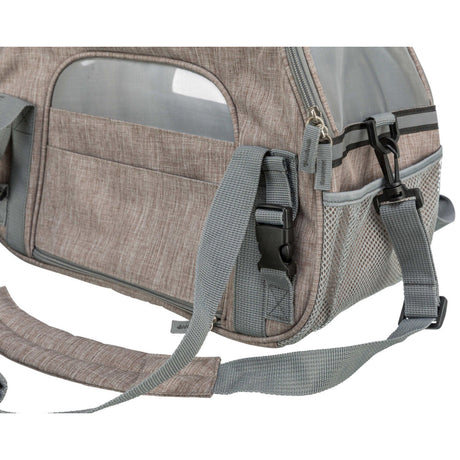 Hundetasche Madison – 19 × 28 × 42 cm, sand, bis 5 kg