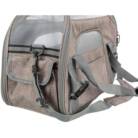 Hundetasche Madison – 19 × 28 × 42 cm, sand, bis 5 kg