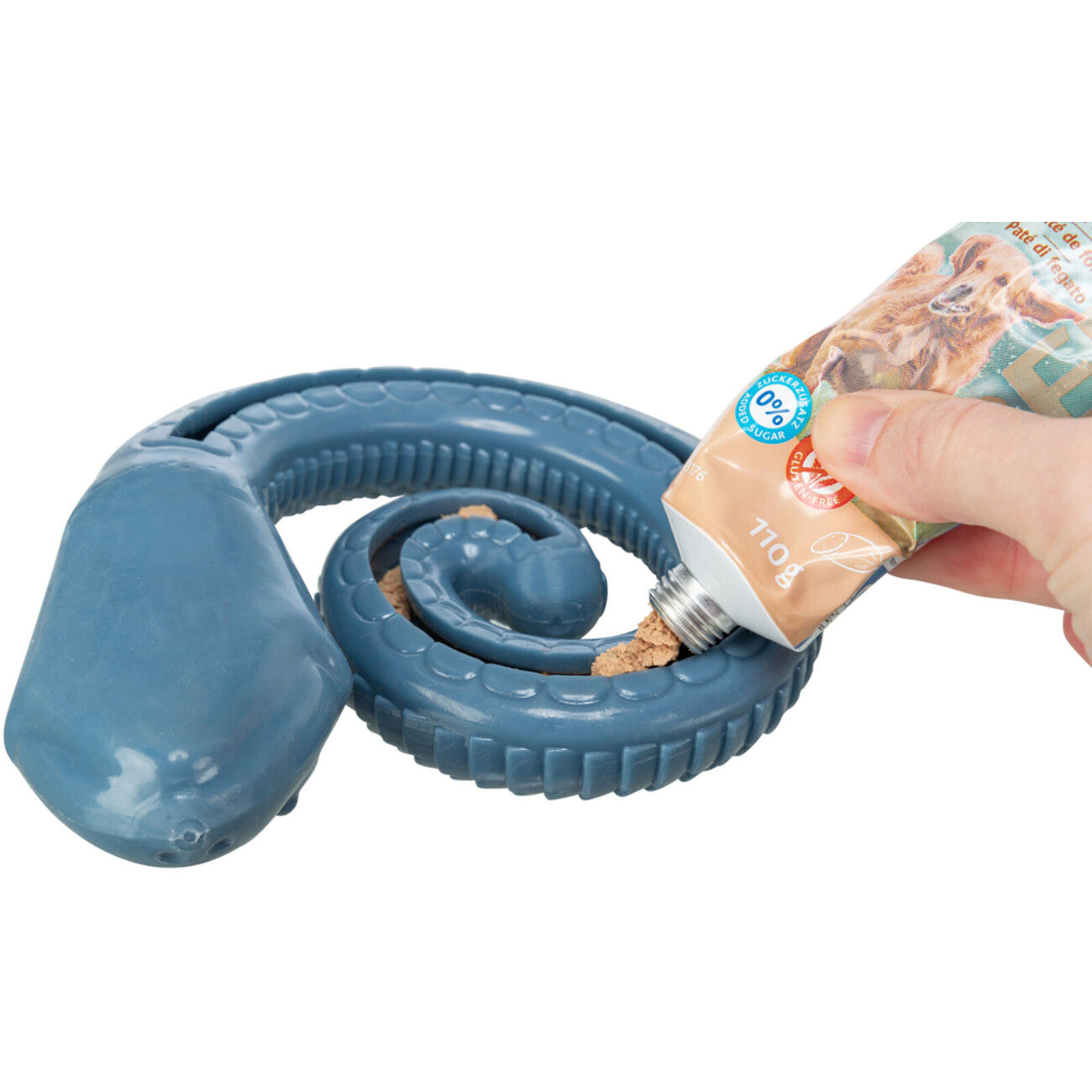 Snack-Snake eingerollt – ø 18 cm