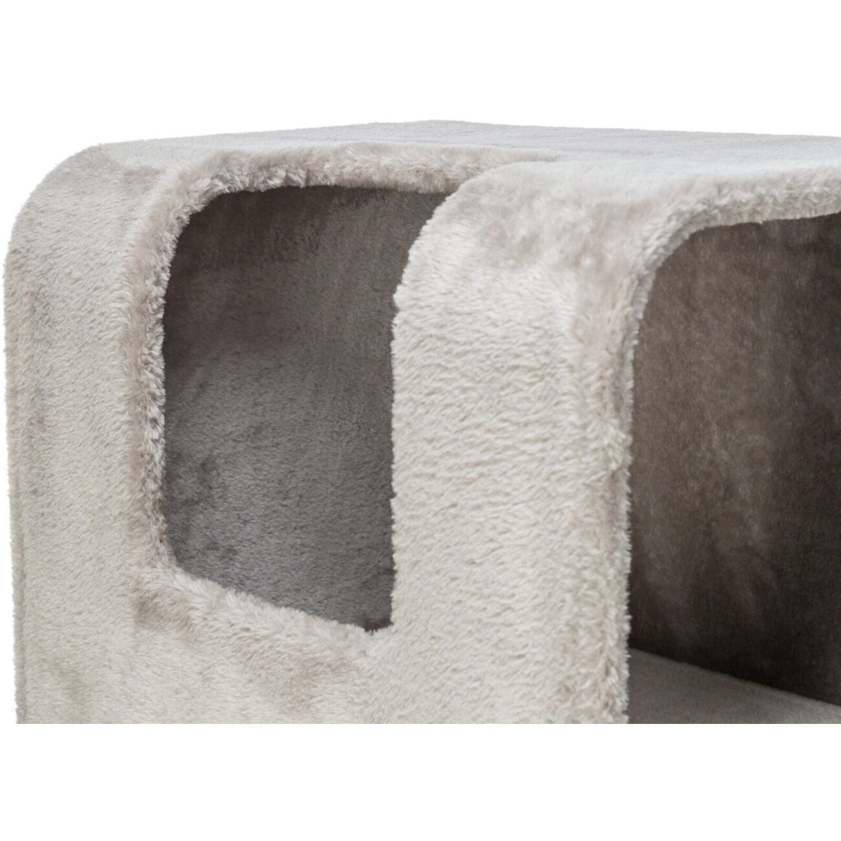 TRIXIE Kratzbaum Marina – Robuster Kratzbaum in Holz-Optik, ideal für mittlere Katzen 🏠 – Grundfläche: 78 × 45 cm, Höhe: 132 cm