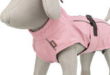 TRIXIE Hunde Regenmantel Vimy – wasserdicht, mit Bauchschutz & Reflektoren | Pink, Flieder & Orange