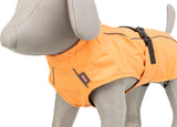 TRIXIE Hunde Regenmantel Vimy – wasserdicht, mit Bauchschutz & Reflektoren | Pink, Flieder & Orange