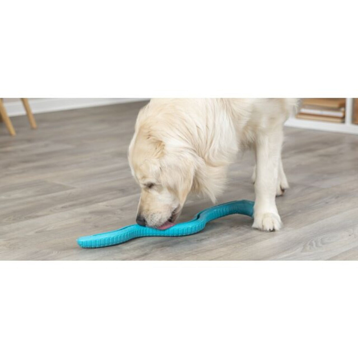 Snack-Snake Snackspielzeug für Hunde – 59 cm, petrol