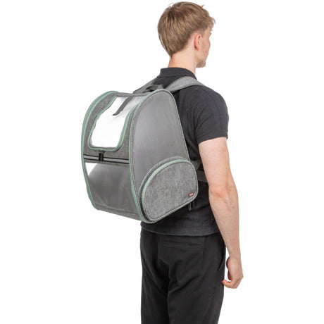 Hunde Rucksack Chloe in hellgrau