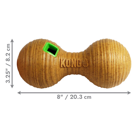 KONG Bamboo Feeder – Befüllbares Snackspielzeug für Hunde