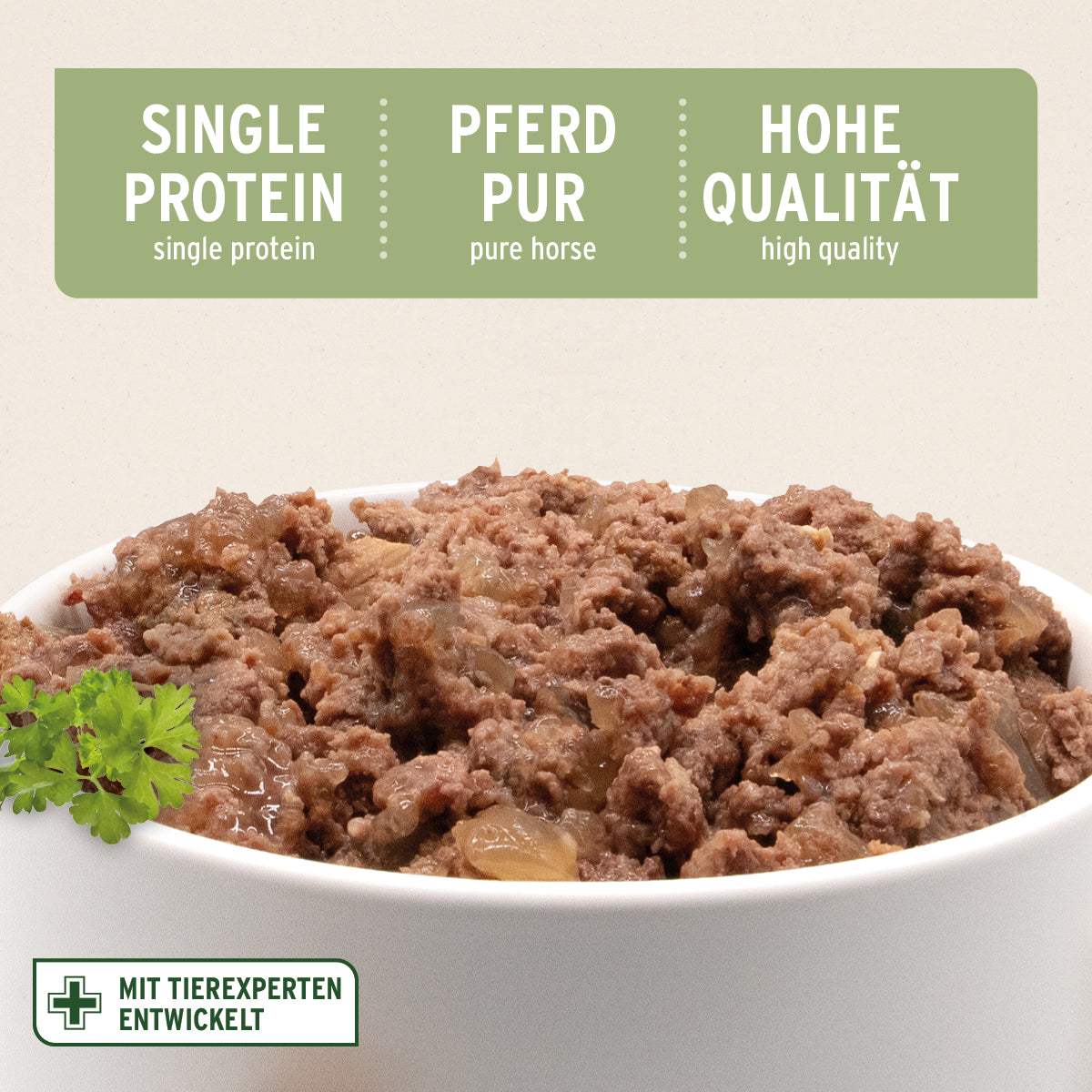 AniForte Nassfutter Pferd Pur