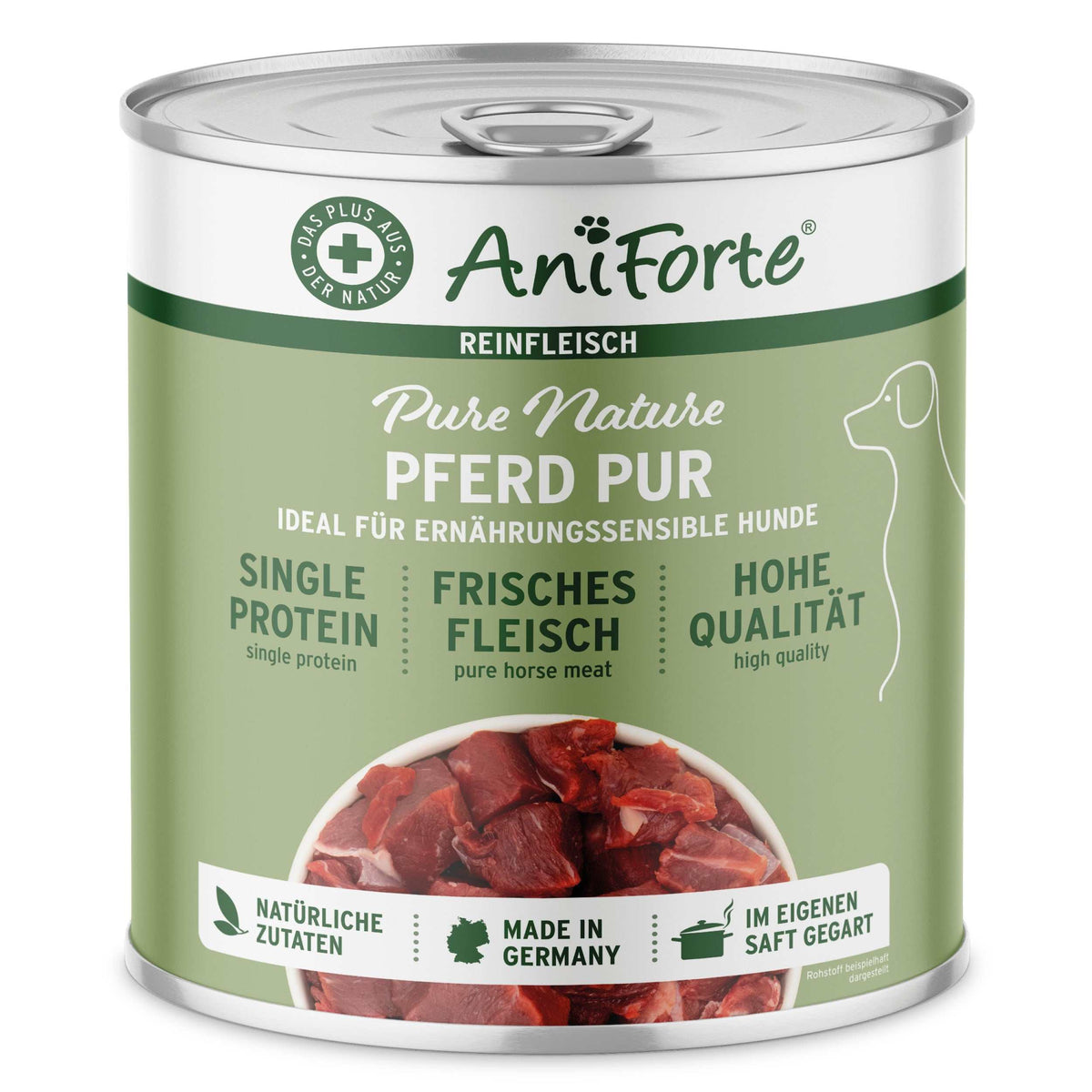 AniForte Nassfutter Pferd Pur
