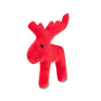 Xmas Weihnachten Christmas Range Hundespielzeug aus Softplüsch – Elch 20 x 15 x 4 cm rot