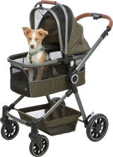 TRIXIE Buggy für Hunde & Katzen – Komfortabler und sicherer Tierwagen