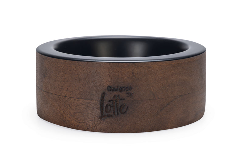 Designed By Lotte Hundenapf Milani aus Akazienholz & Edelstahl – Stilvolles Futterset für Deinen Hund