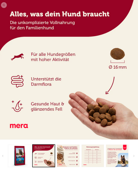 Mera Dog Essential Active Hundefutter
