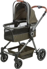 TRIXIE Buggy für Hunde & Katzen – Komfortabler und sicherer Tierwagen