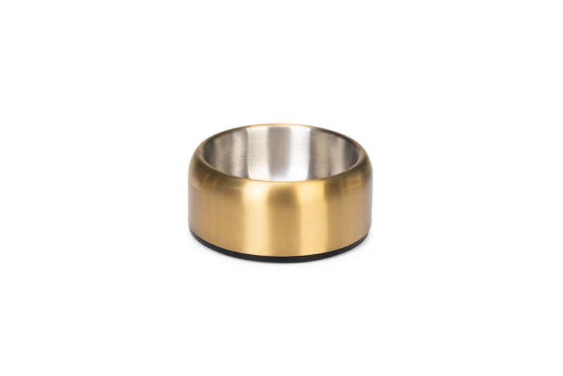 Hundenapf Noar aus Edelstahl – Designed by Lotte | Bronze, Gold, Schwarz