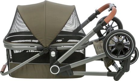 TRIXIE Buggy für Hunde & Katzen – Komfortabler und sicherer Tierwagen