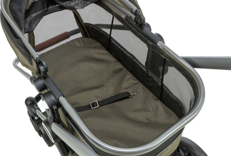 TRIXIE Buggy für Hunde & Katzen – Komfortabler und sicherer Tierwagen