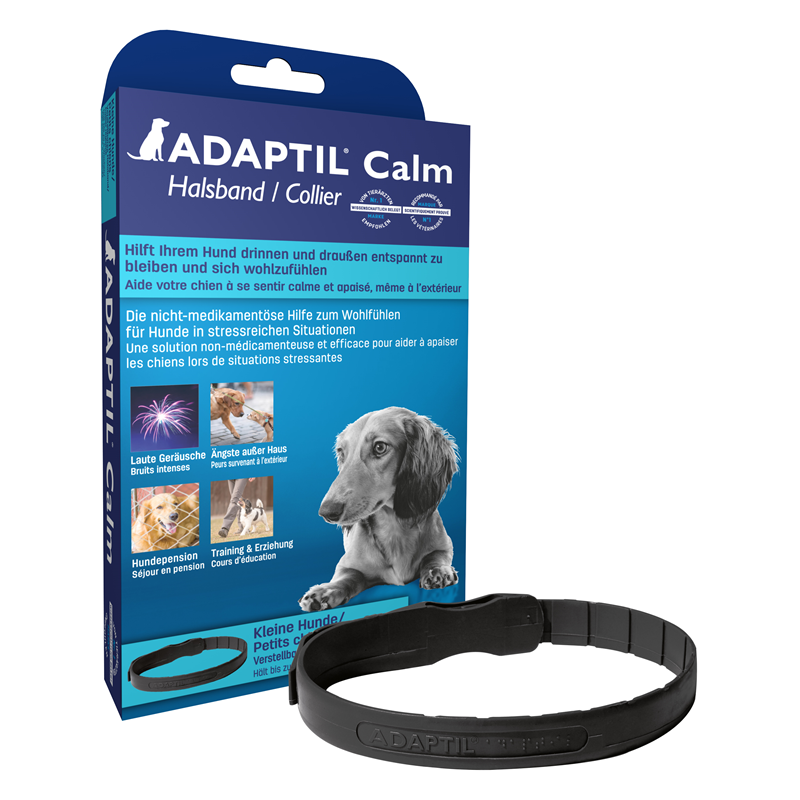 Adaptil Pheromon Halsband für Hunde – klein, Länge 45 cm, bis 37,5 cm Halsumfang