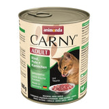 Carny Adult Katzenfutter – Rind, Pute + Kaninchen 6x800g
