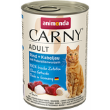 Carny Adult Katzenfutter – Rind, Kabeljau & Petersilie 6x400g