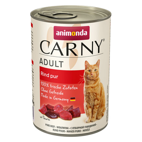 Carny Adult Katzenfutter – Rind pur 6x400g