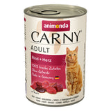 Carny Adult Katzenfutter – Rind & Herz 6x400g
