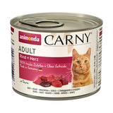 Carny Adult Katzenfutter – Rind & Herz 6x200g