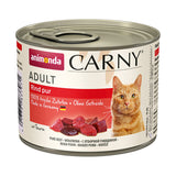 Carny Adult Katzenfutter – Rind pur 6x200g