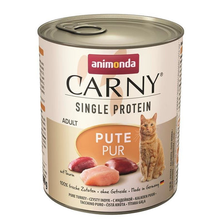 Carny Adult Single Protein Katzenfutter – Pute pur, 6x800g