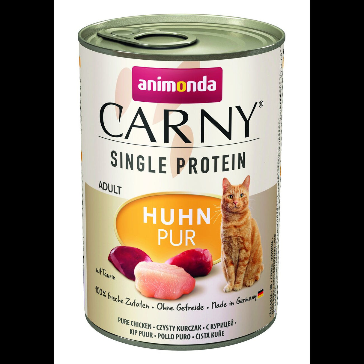 Carny Adult Single Protein Katzenfutter – Huhn pur, 6x400g