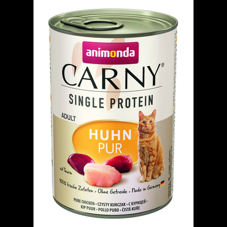 Carny Adult Single Protein Katzenfutter – Huhn pur, 6x400g