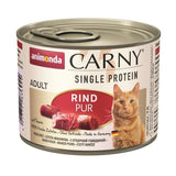 Carny Adult Single Protein Katzenfutter – Rind pur, 6x200g