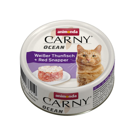 Animonda Carny Ocean Katzenfutter – Thunfisch & Red Snapper 12x80g
