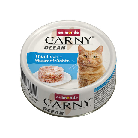 Animonda Carny Ocean Katzenfutter – Thunfisch & Meeresfrüchte 12x80g