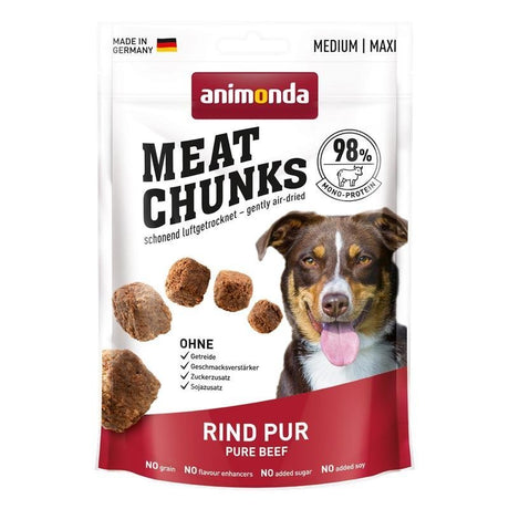 Animonda Hundesnack Meat Chunks – Rind pur 80g