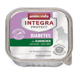 Animonda Integra Protect Diabetes Katzenfutter Schälchen – Kaninchen 16x100g