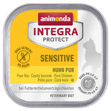 Animonda Integra Protect Sensitiv Katzenfutter Schälchen – Huhn pur 16x100g