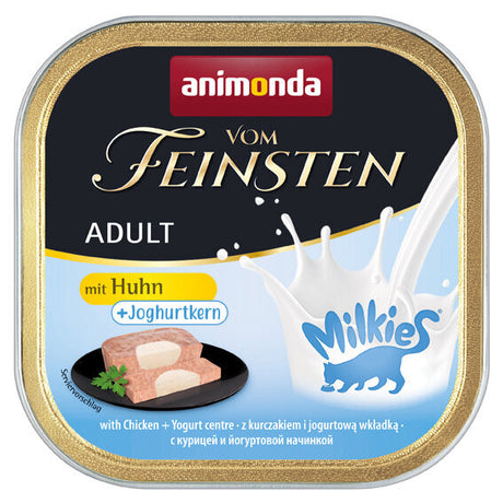 Katzen Futter vom Feinsten mit Kern – Huhn & Joghurtkern 32x100g