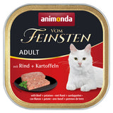 Animonda vom Feinsten Adult Katzenfutter – Rind & Kartoffeln 32x100g