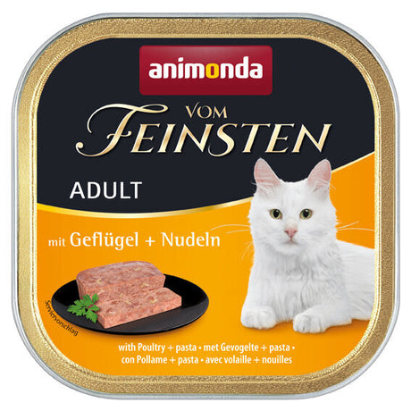 Animonda vom Feinsten Adult Katzenfutter – Geflügel & Nudeln 32x100g
