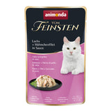 Animonda vom Feinsten Katzenfutter im Portionsbeutel – mit Lachs & Hühnerfilet 18x50g