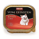 Animonda vom Feinsten Kitten Katzenfutter – Rind 32x100g