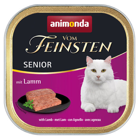 Animonda vom Feinsten Senior Katzenfutter – mit Lamm 32x100g