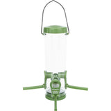 Vogelfutter Spender für Außen – ca. 450 ml/23 cm, grün