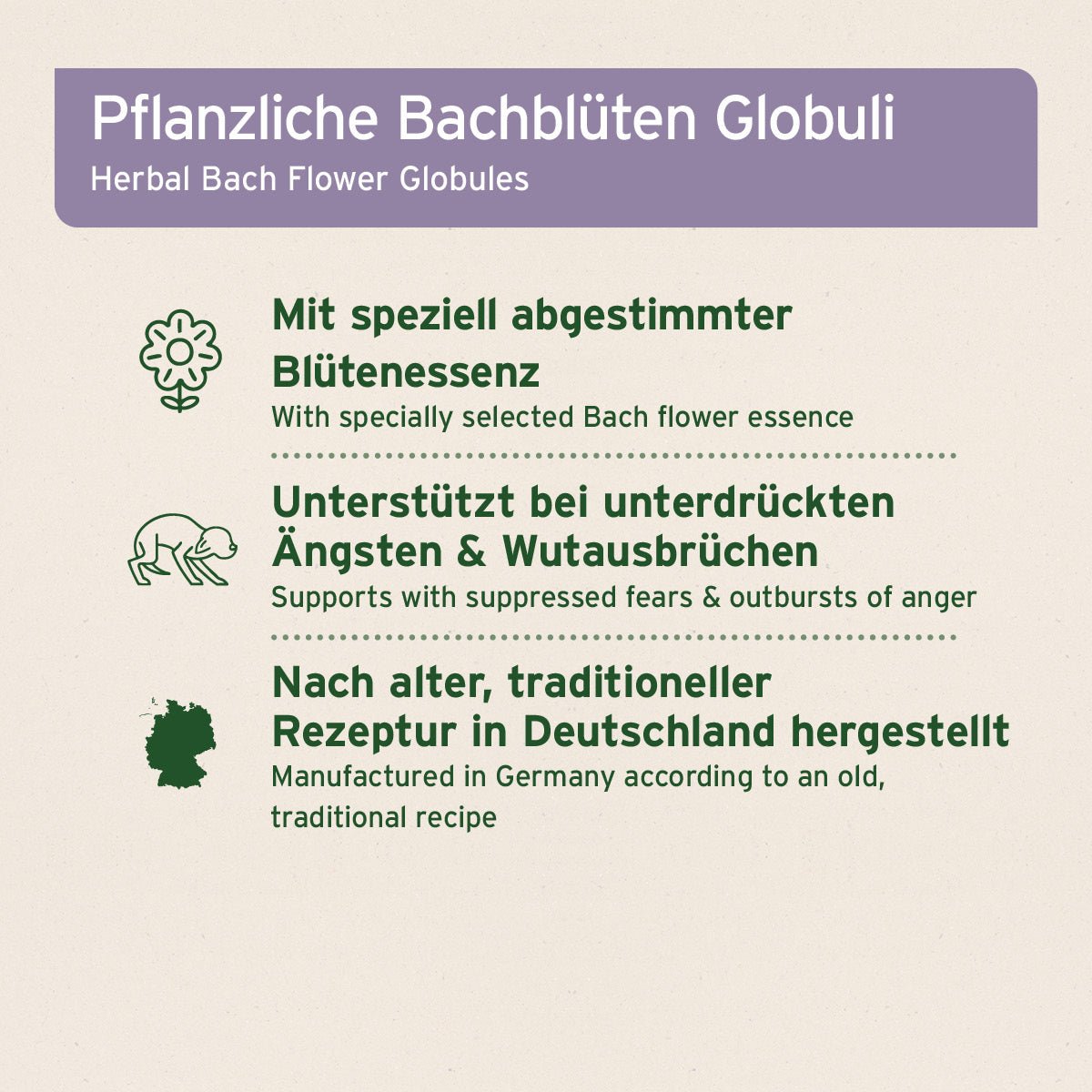 AniForte Bachblüten No. 6 Cherry Plum – Gelassenheit 15 g