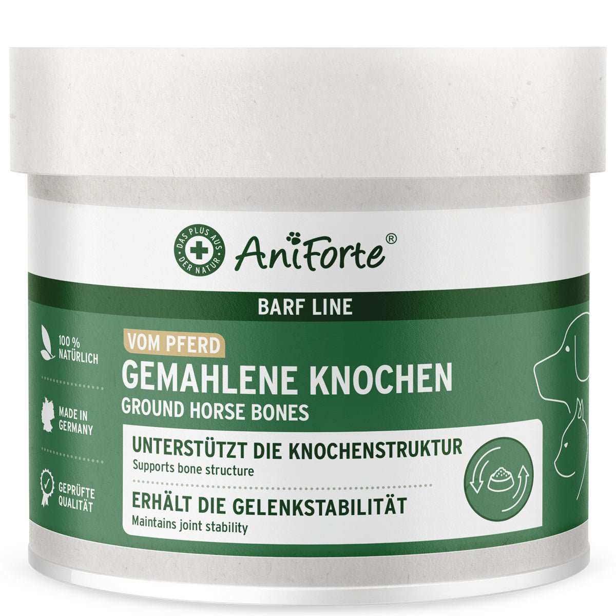 AniForte BARF-Line Gemahlene Knochen Pferd