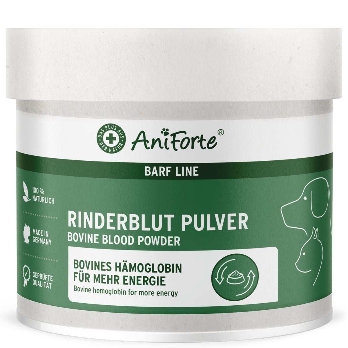AniForte BARF-Line Rinderblutpulver 250 g