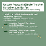 AniForte Barf-Öl Set mit je 500 ml Lachsöl, Leinöl und Hanföl