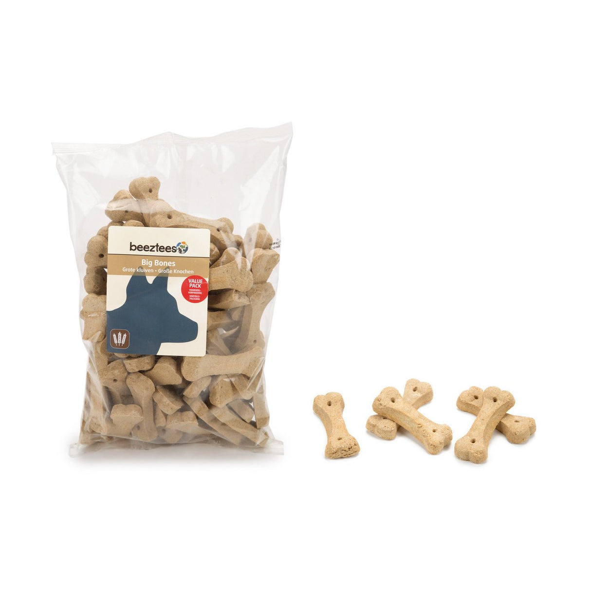 Beeztees Hundekekse – 1000 g / naturell